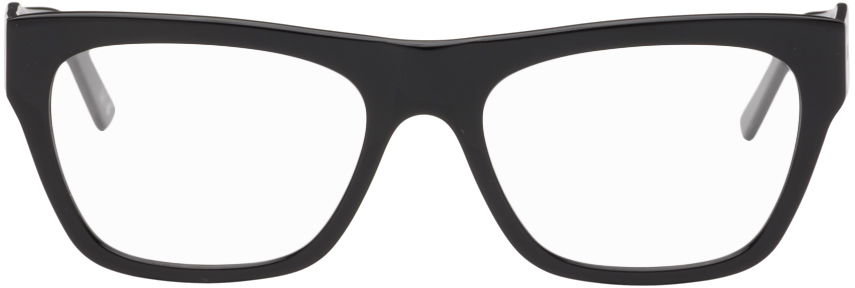 Solbriller Balenciaga Square Glasses Sort | BB0308O-001, 0