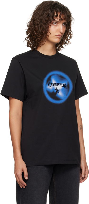 T-shirt ADER ERROR Black Graphic T-Shirt Sort | BN01FWTS0110BK, 4
