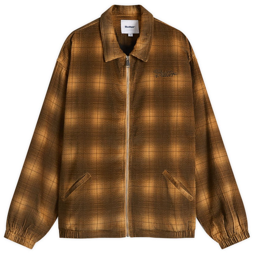 Jakke Butter Goods Jive Corduroy Jacket Brun | BG253602-MUS