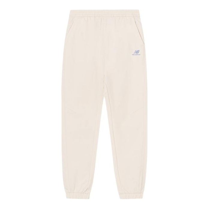 Joggingbukser New Balance Sportswear Logo Pants Beige | 5TC44572-IV, 0