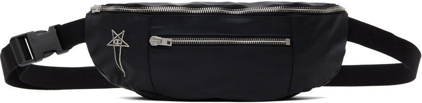 Taljetaske Rick Owens Rick Owens Champion Edition Nylon Belt Bag Sort | CM01E6203 CHNY NYLON