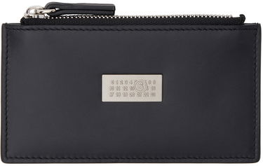 Tegnebog Maison Margiela Card Holder Leather Sort | SA5UI0016 P7179, 0