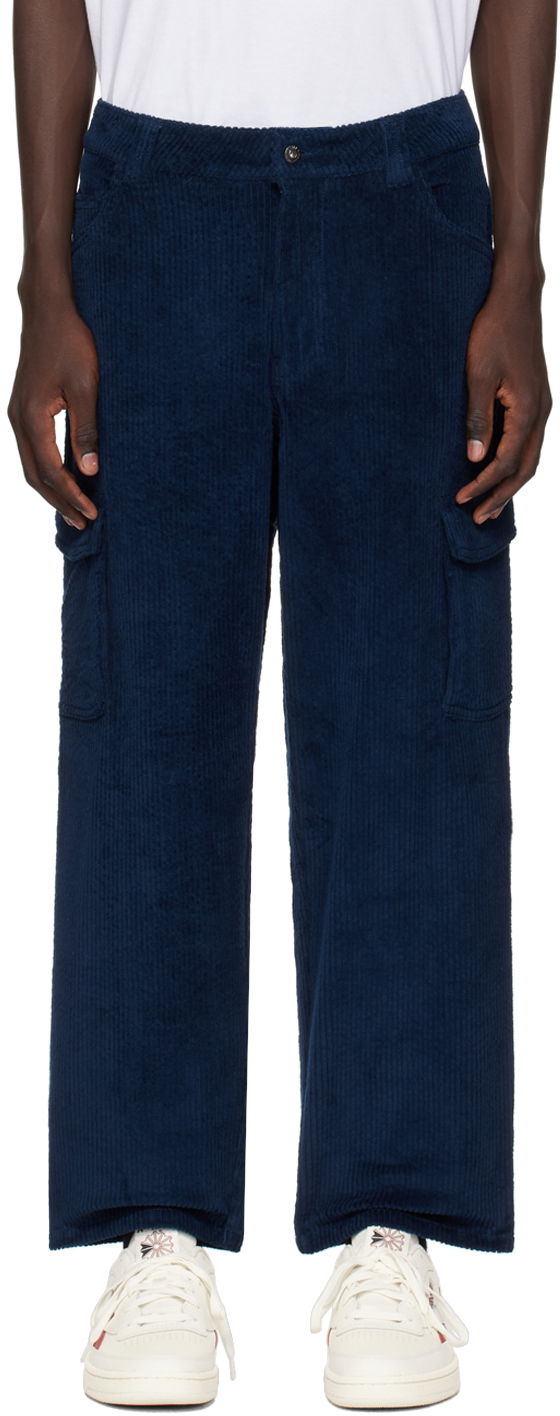 Cargo bukser Dime Relaxed Cargo Pants Mørkeblå | DIMEHO2336NVY, 0