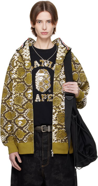 Sweatshirt BAPE A Bathing Ape Shark Exclusive Hoodie Grøn | Shark Hoodie, 0