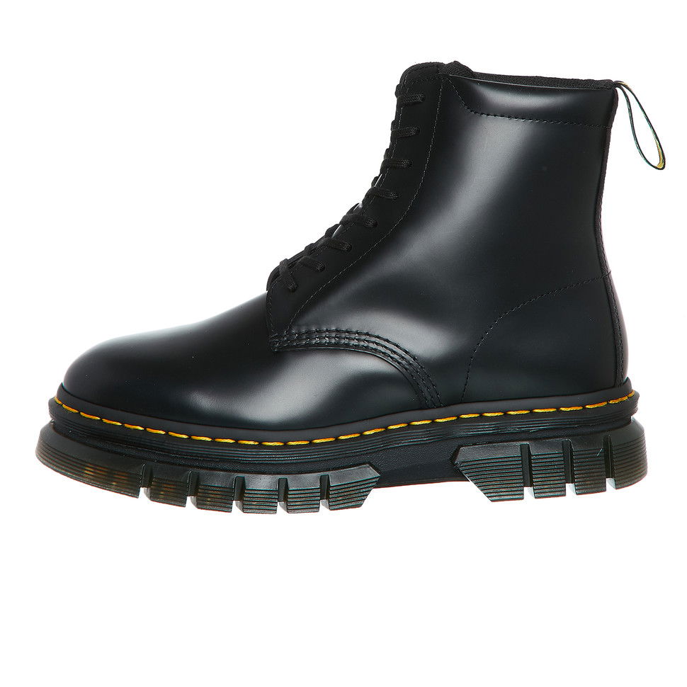 Sneakers og sko Dr. Martens Rikard Smooth Leather Platform Lace Up Boots Sort | 27833001, 0