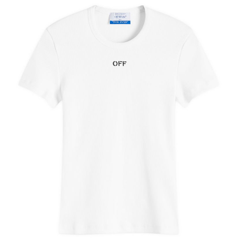 T-shirt Off-White Logo Graphic T-Shirt Hvid | OWAA065C99JER0050110