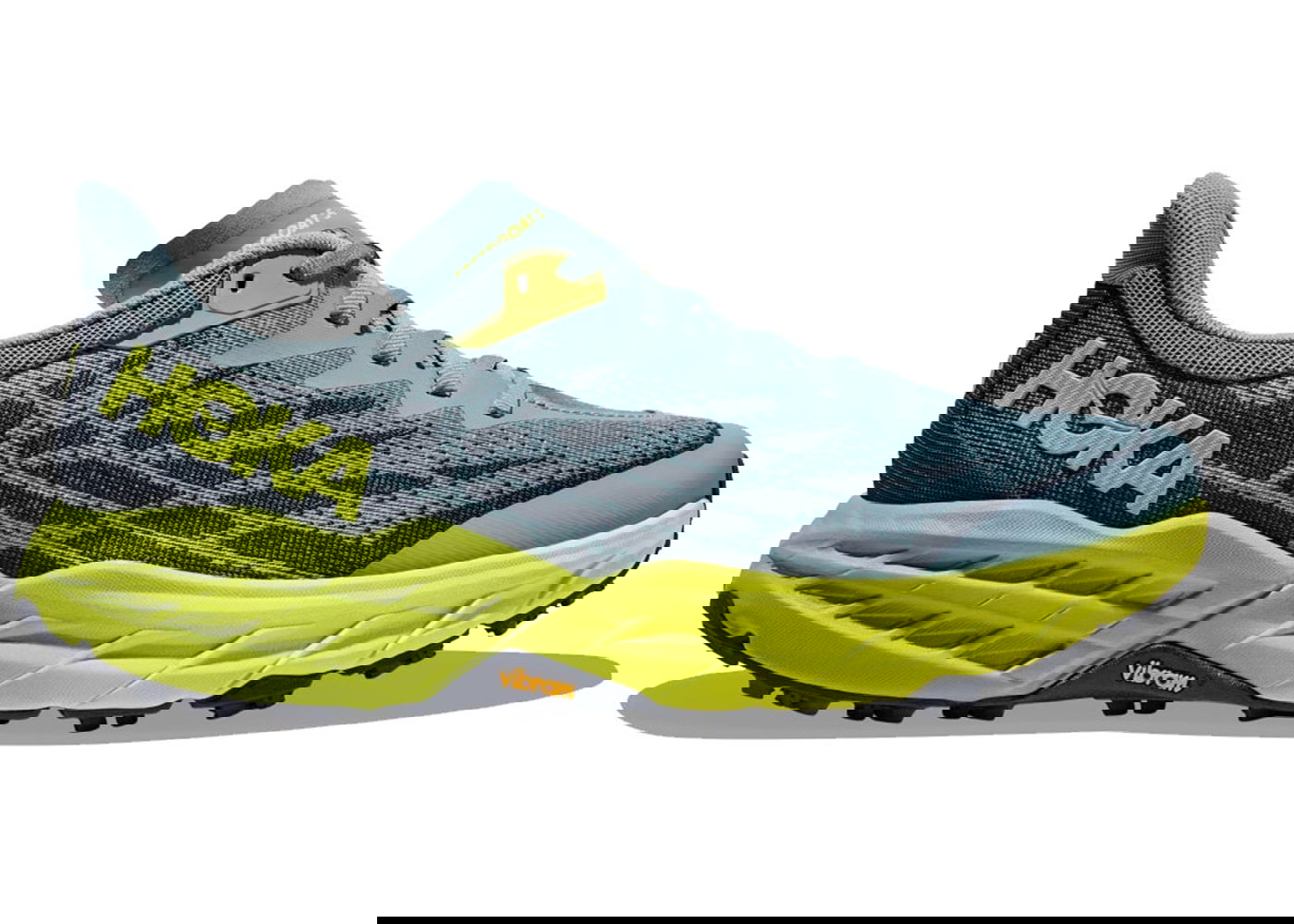 Sneakers og sko Hoka One One Speedgoat 5 "Stone Blue Dark Citron" Blå | 1123157-SBDCT, 0