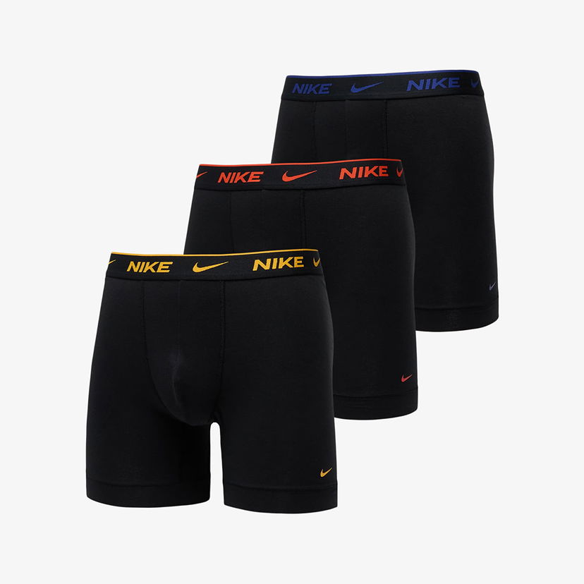 Boksere Nike Dri-FIT Boxer Briefs, 3-Pack Sort | 0000KE1007-TQY