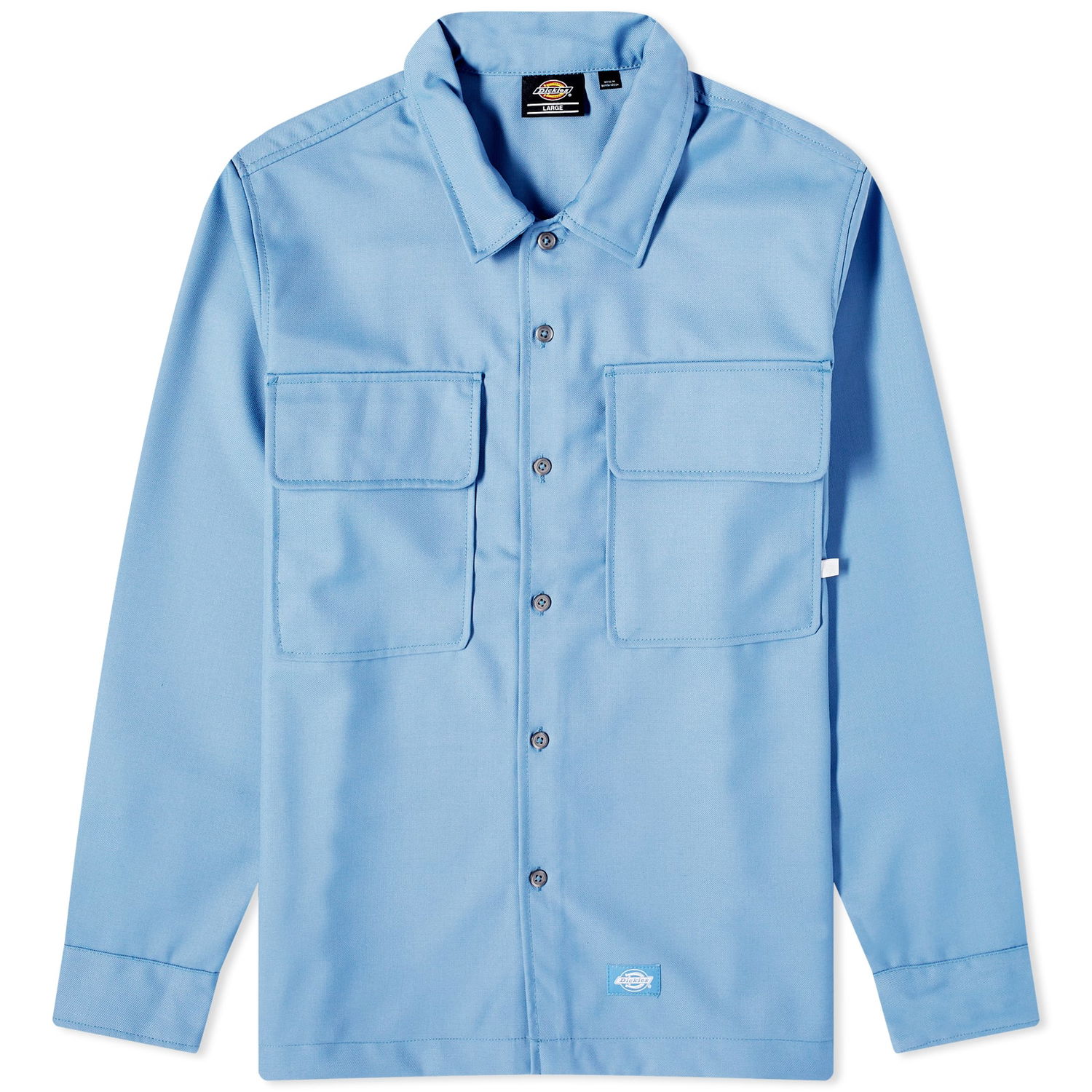 Skjorte Dickies Premium Collection Work Overshirt Blå | DK0A4YVL-C991, 0