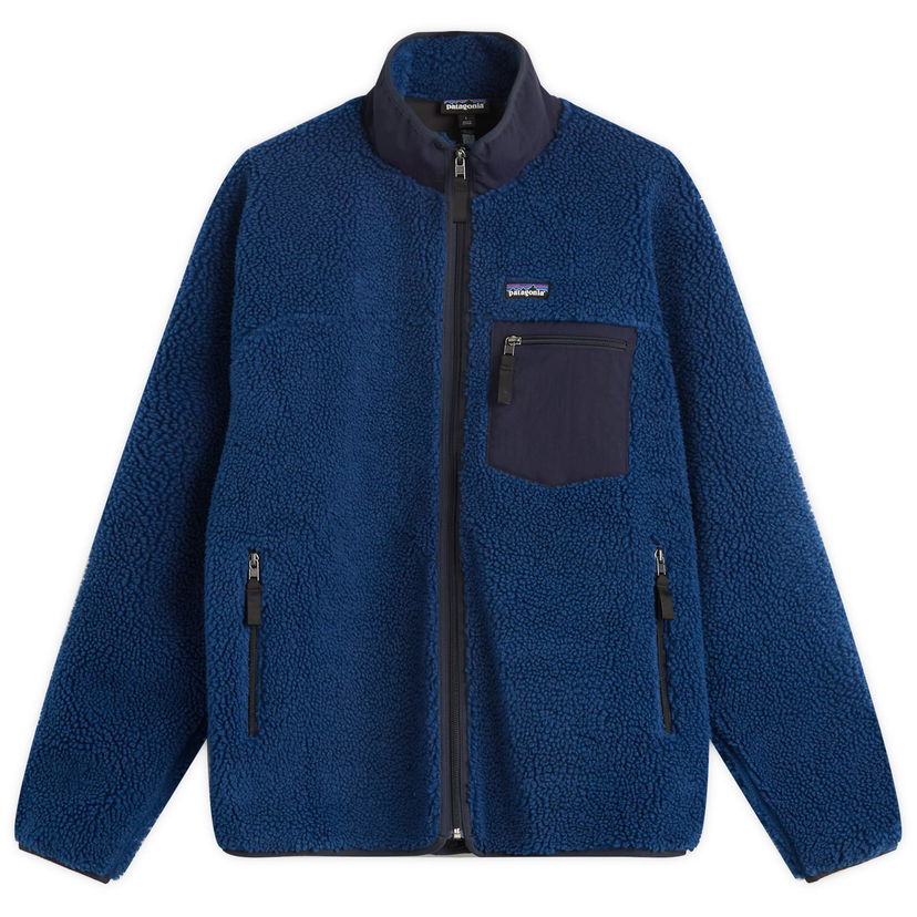 Jakke Patagonia Men's Classic Retro-X Jacket, Size Small Blå | 23057-CLMB