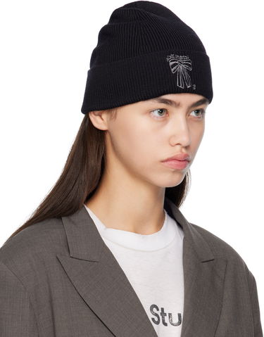 Beanie Acne Studios Acne Studios Merino Wool Beanie Sort | C40423-, 1