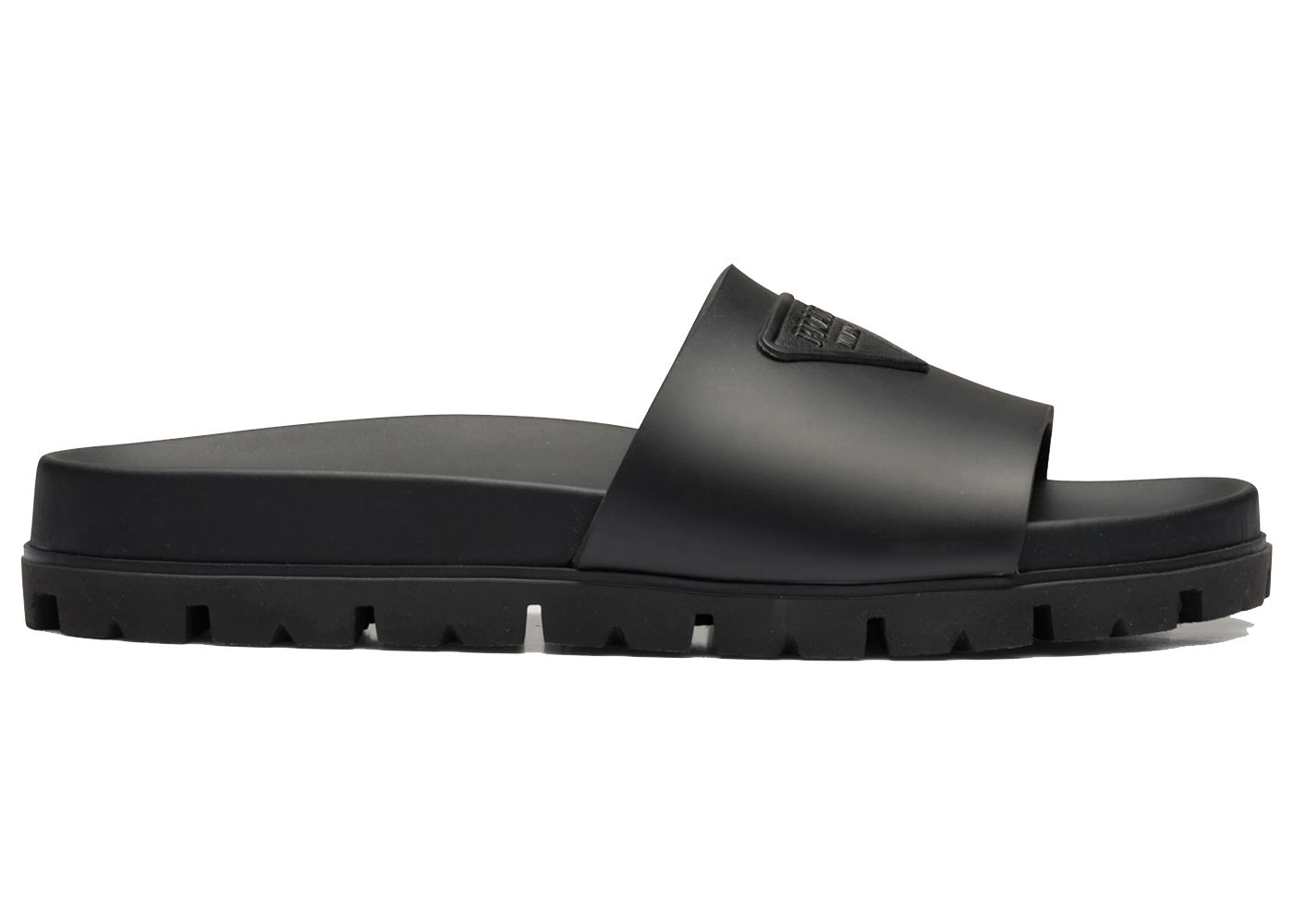 Sneakers og sko Prada Rubber Slides Sort | 2X3085_3LKV_F0002, 0