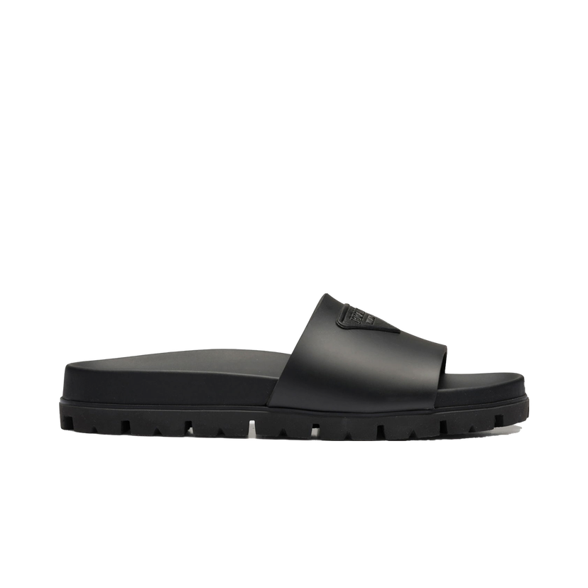 Sneakers og sko Prada Rubber Slides Sort | 2X3085_3LKV_F0002