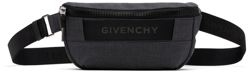 Bælter Givenchy Gray G-Trek Belt Bag Sort | BKU040K1XY067