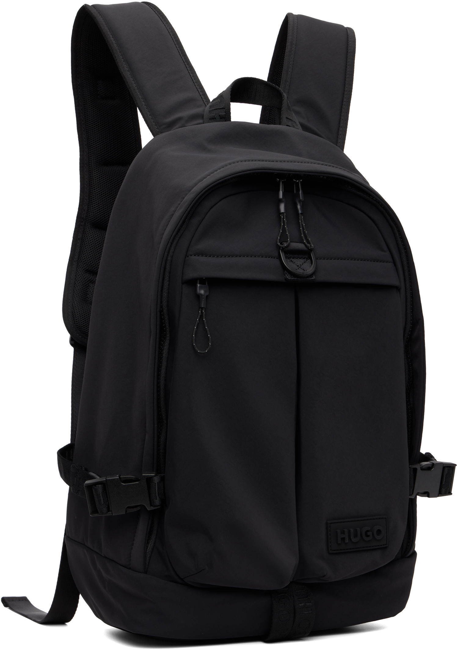 Rygsæk BOSS Hugo Logo Patch Backpack Sort | 50551814, 1