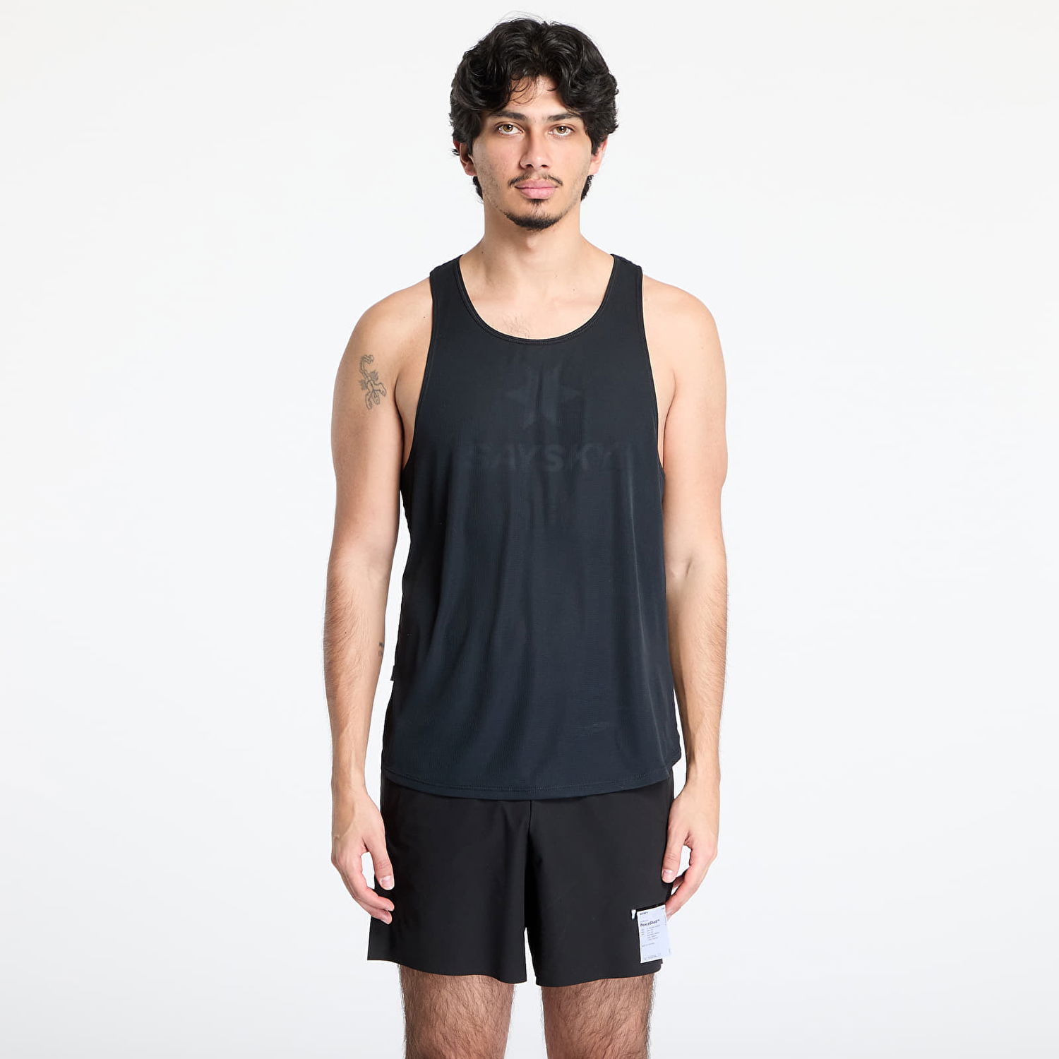 Tanktop Saysky SAYSKY Logo Flow Singlet Top Sort | XMRSI61C902, 0