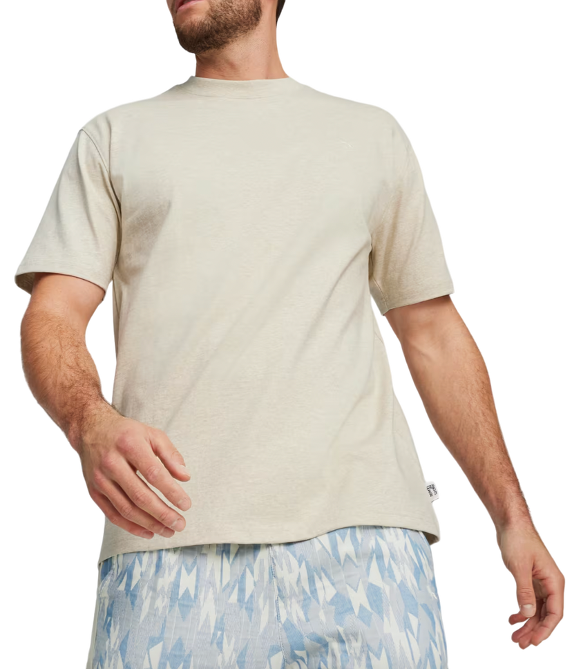 T-shirt Puma Triko MMQ Beige | 624009-084