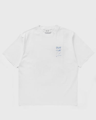 T-shirt ØLÅF Spray Graphic T-Shirt Hvid | M210106-OPTICALWHITE, 0