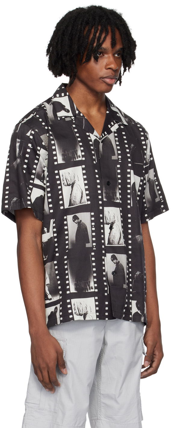 Skjorte Carhartt WIP Photo Strip Print Relaxed Fit Shirt Sort | I033070, 1