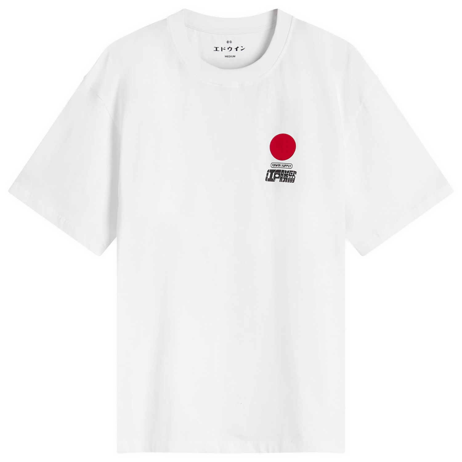 T-shirt EDWIN Sun Graphic T-Shirt Hvid | I035002-0200, 0