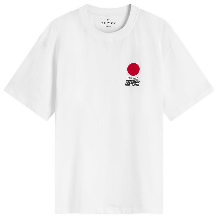 T-shirt EDWIN Sun Graphic T-Shirt Hvid | I035002-0200