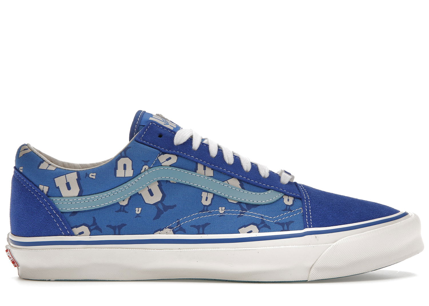 Sneakers og sko Vans Vault OG Old Skool LX Undefeated U-Man Blue Lolite Blå | VN0A4P3X7AG, 0