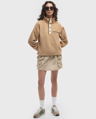Sweater Columbia Helvetia II Cropped Half Snap Fleece Pullover Beige | 2092231262, 2