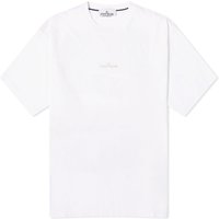 T-shirt Stone Island Scratched Print T-Shirt Hvid | 80152RC89-V0001, 1