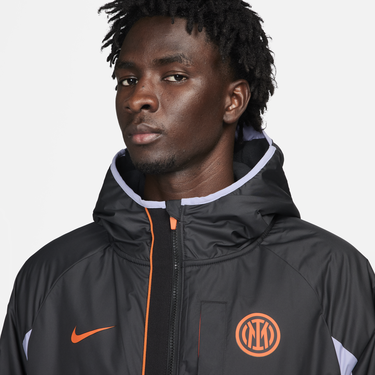 Vindjakke Nike Football Inter Milán AWF Sort | DX8451-010, 2
