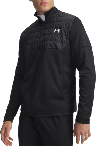 Sweatshirt Under Armour Armour Fleece Pro Utility Quilted Quarter-Zip Pullover Sort | 6005688-001, 0