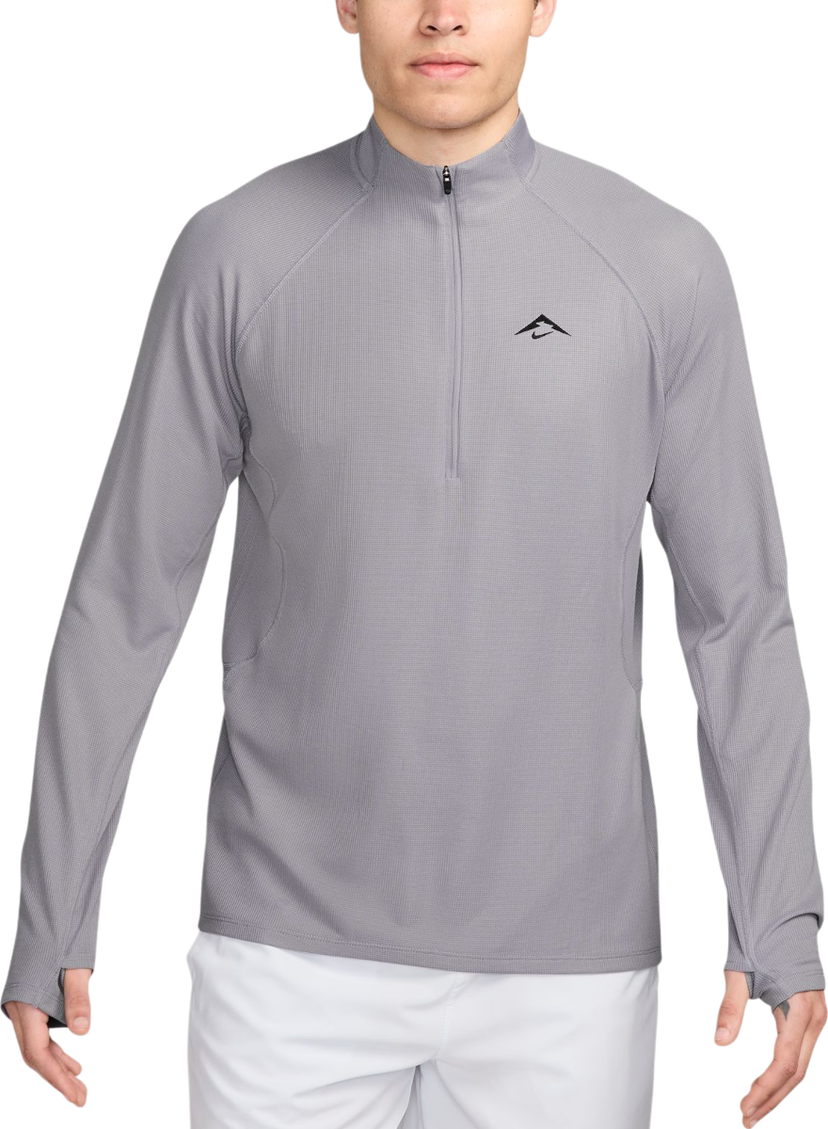 T-shirt Nike Trail Shirt Long Sleeve Grå | fv9994-078