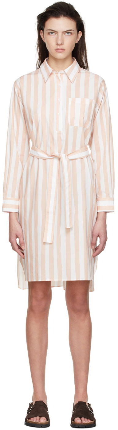 Kjole A.P.C. Plaja Midi Dress Lyserød | COEUJ-F05943, 0