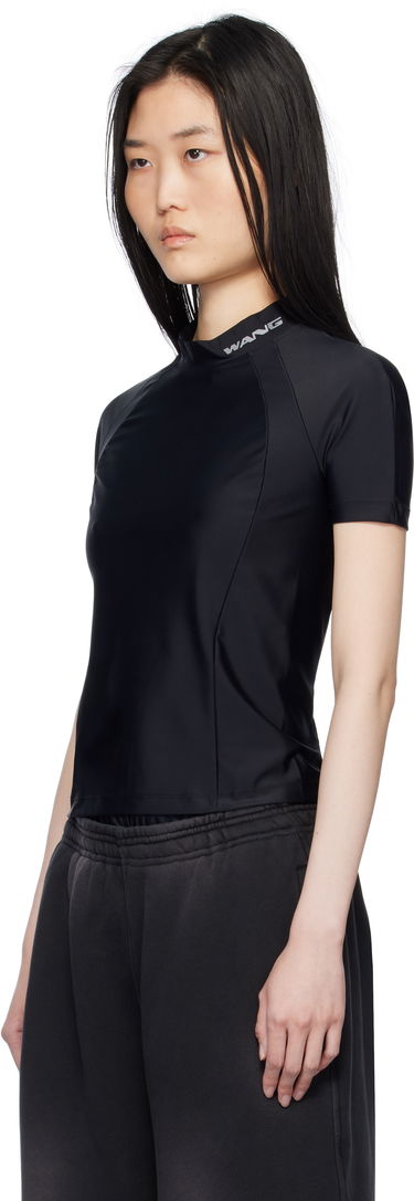 Tanktop Alexander Wang Alexander Wang.t Logo Detailed Rash Guard Sort | 4CC1251533, 3