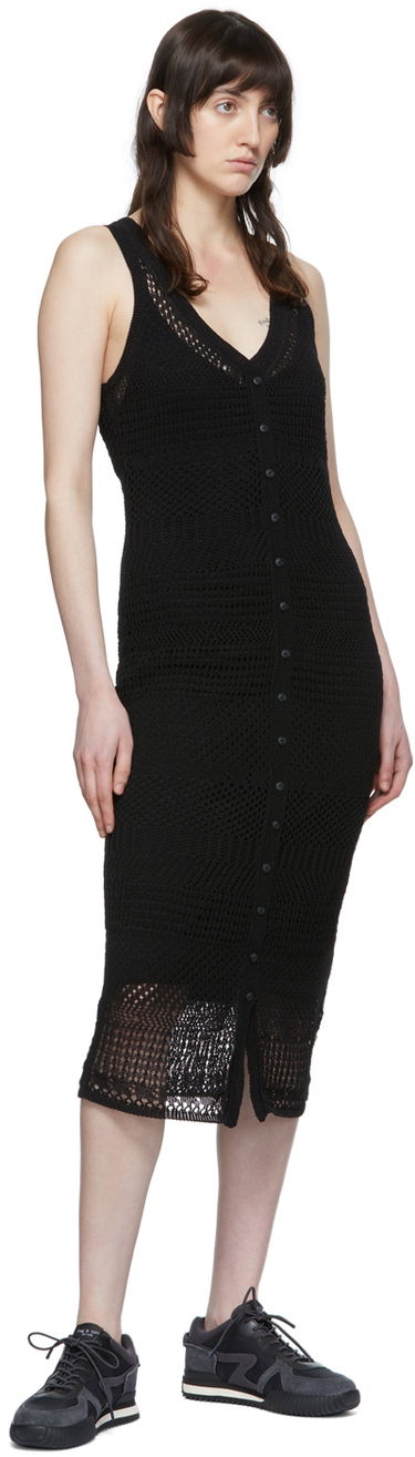 Kjole rag & bone Rag & Bone Knit Midi Dress Sort | WAS22P0135213, 3