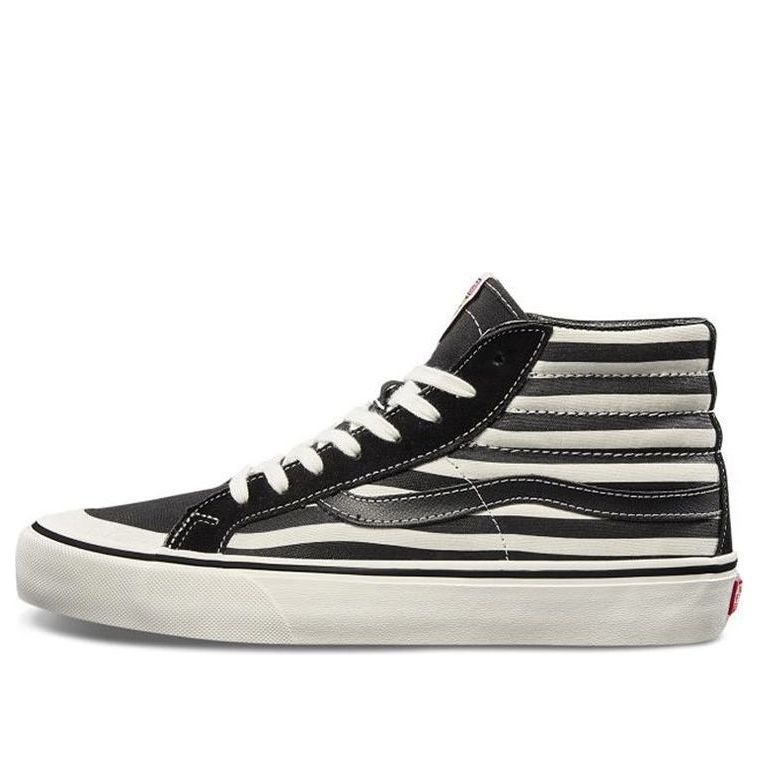 Sneakers og sko Vans SK8-Hi Stripe High Top Sort | VN0A3ZCEUZS, 0