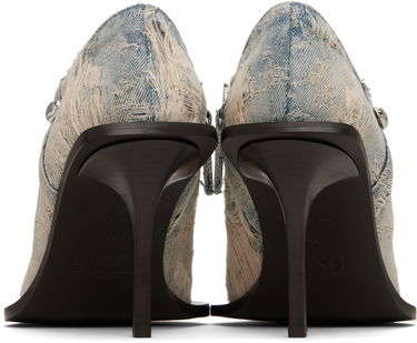 Kjole Diesel Diesel D-Tona Sc Denim Heeled Boots Blå | Y03531 P8011 D-TONA D-TONA SC, 1