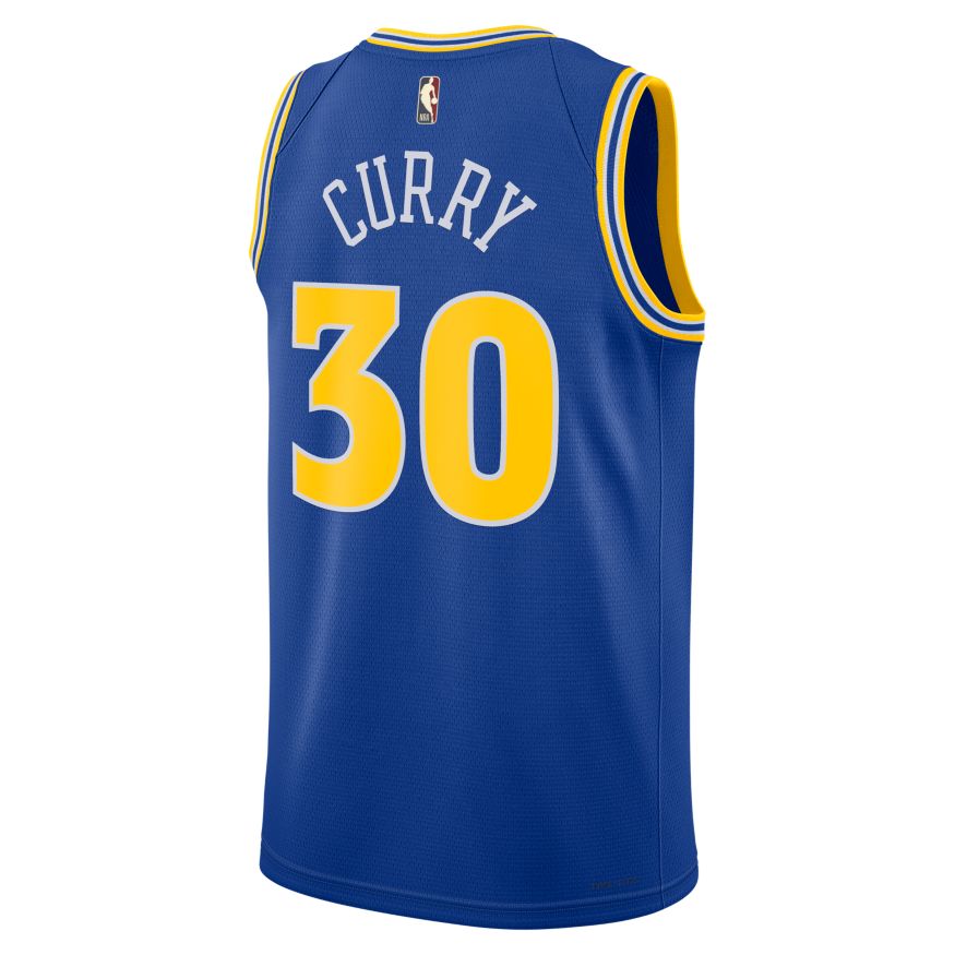 Jersey Nike Dri-FIT Golden State Warriors Stephen Curry HWC 2022 Swingman Jersey Mørkeblå | DO9446-497, 1