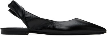 Tøj BY FAR BY FAR Yasha Slingback Flats Sort | MWFFC024LL002BK001PL, 0