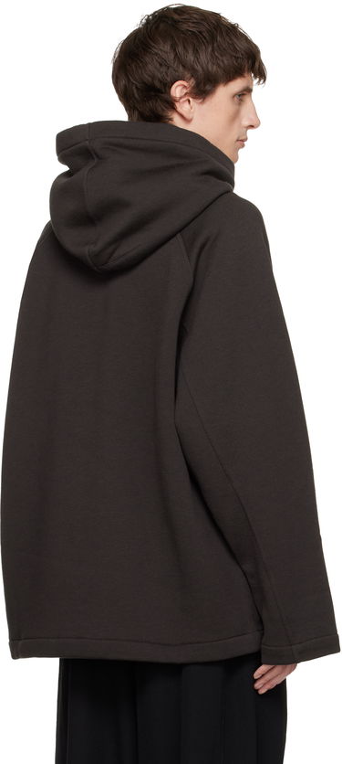 Sweatshirt LEMAIRE Lemaire Hooded Top Brun | TO1453 LJ1047, 2