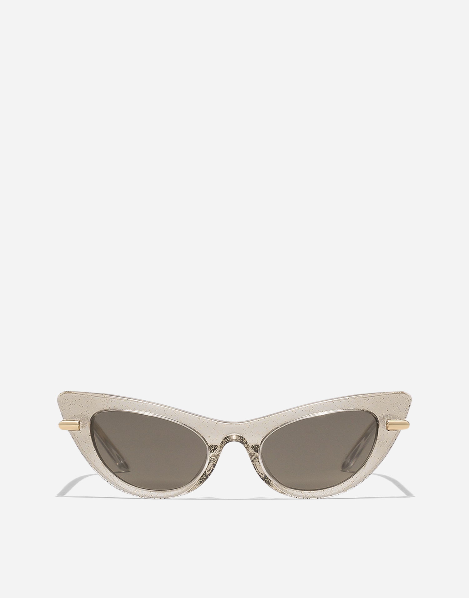 Solbriller Dolce & Gabbana Dolce & Gabbana Mini Me Glitter Cat-Eye Sunglasses Beige | VG400PVP35A9V000, 0
