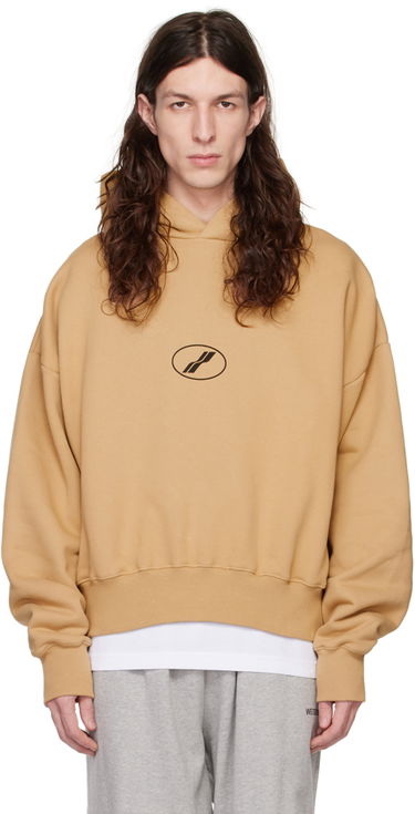 Sweatshirt We11done Center Basic Hoodie Beige | WD-TH3-22-850-U-BG, 0