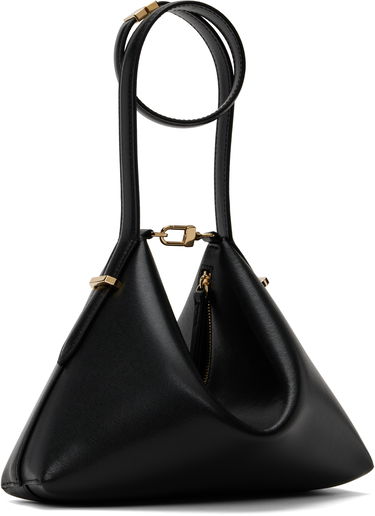 Håndtaske TOTEME TOTEME Bevel Leather Wristlet Clutch Sort | 253-WAL0090-LE0025, 2