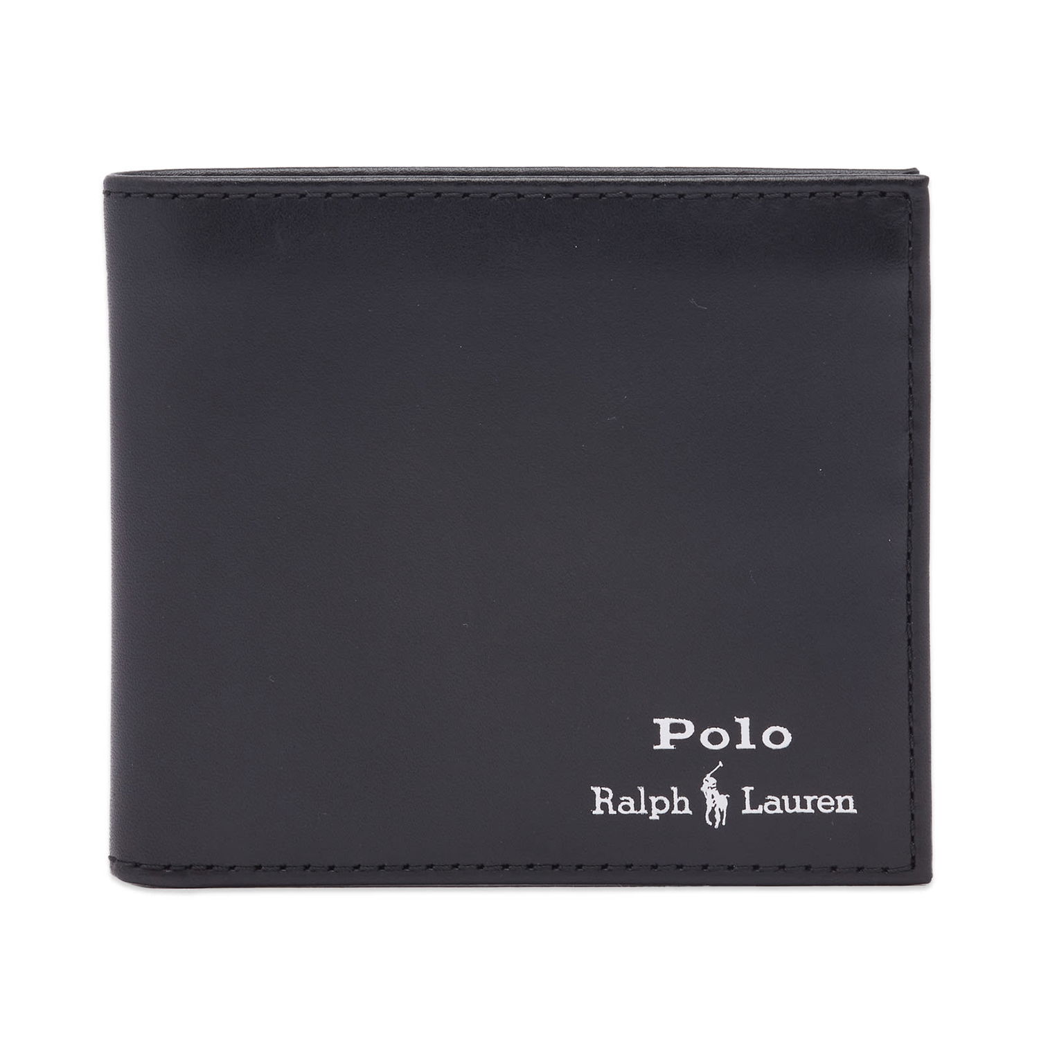 Tegnebog Polo by Ralph Lauren Embossed Billfold Wallet Black Sort | 405803865002, 0