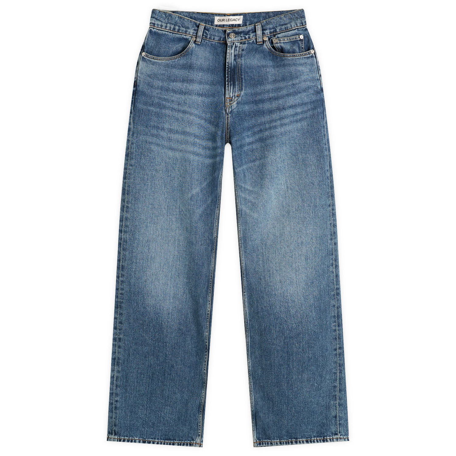 Jeans OUR LEGACY Our Legacy Carlson Jean Broken Twill, Size 28" Blå | M4255RR, 1