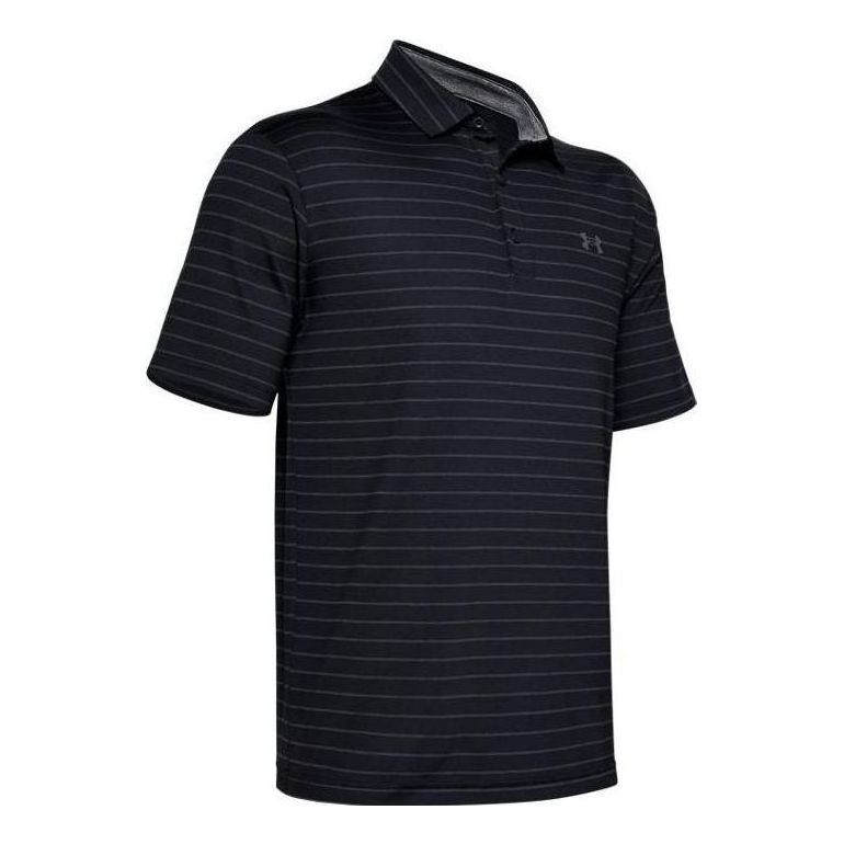 Polo skjorte Under Armour Playoff Core Stripe Polo Sort | 1351130-001