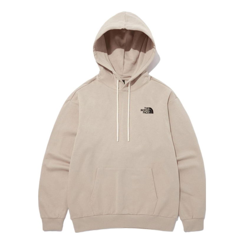 Sweatshirt The North Face Essential Cotton Hoodie Beige | NM5PP42C