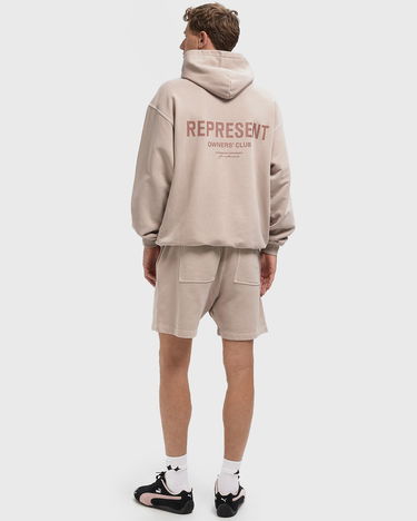 Sweatshirt Represent Clo Represent Owners Club Hoodie Beige | OCM41113-322, 2