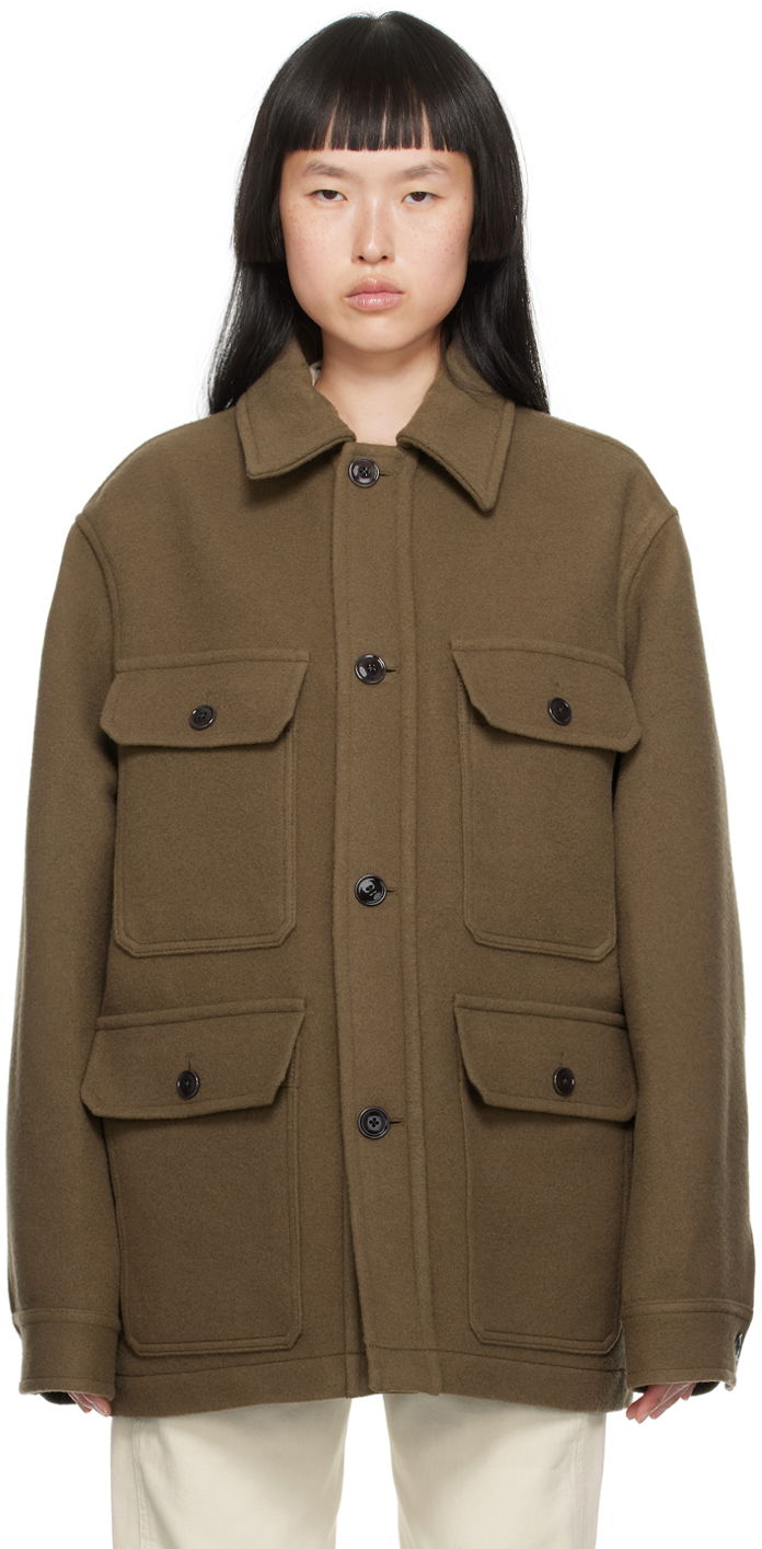 Jakke LEMAIRE Lemaire Hunting Jacket Grøn | OW322 LF1116