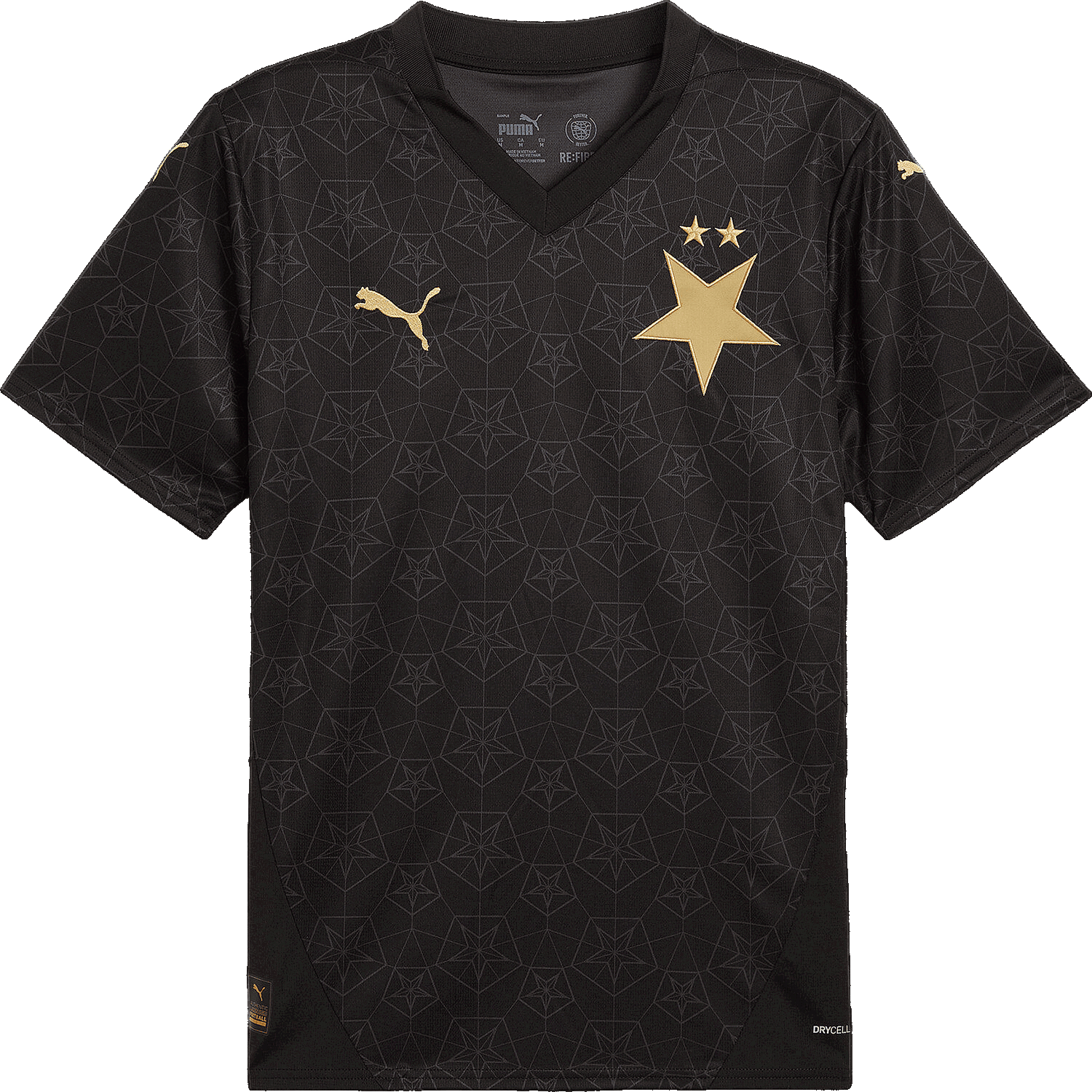 Jersey Puma SK Slavia Praha Away Jersey Replica 2024/25 Sort | 775209-02, 0