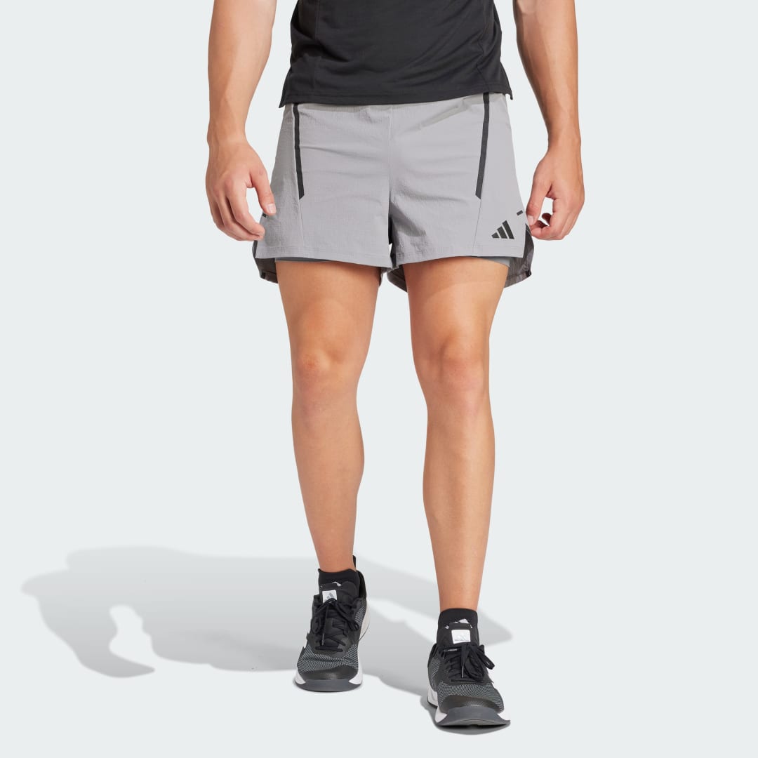 Shorts adidas Performance D4T Pro Series Adistrong Workout Shorts Grå | IT7519, 0